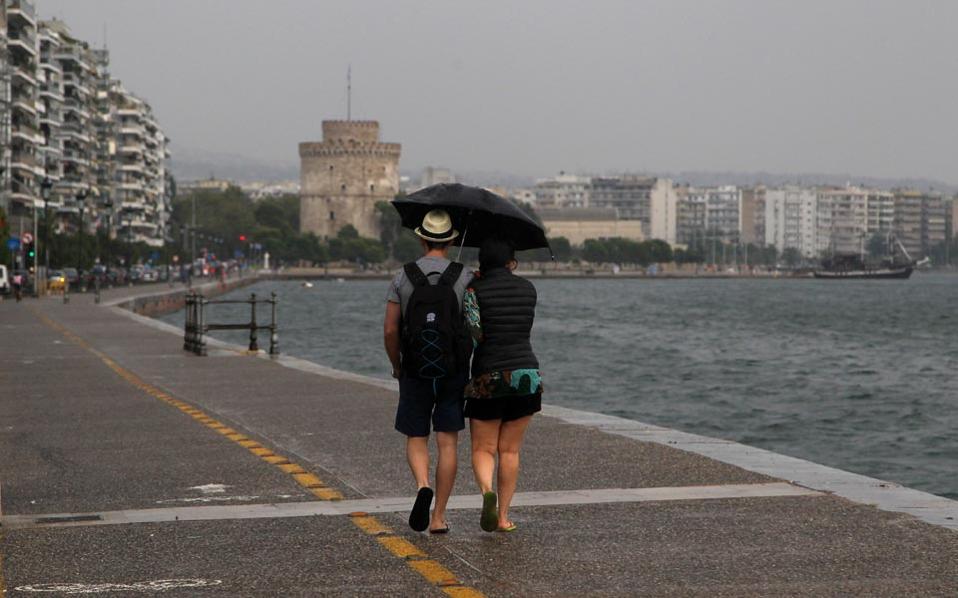 Αποτέλεσμα εικόνας για θεσσαλονικη κακοκαιρία