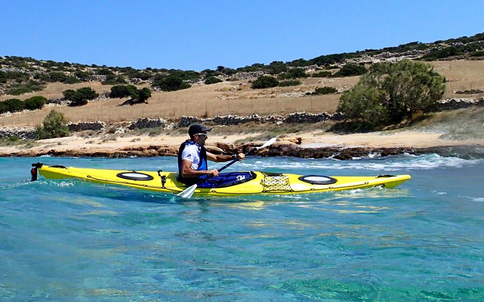Στόχος της «Way Out Adventures» είναι ο τουρισμός. Ηδη έχουν μυήσει στο θαλάσσιο καγιάκ Γάλλους και Γερμανούς.