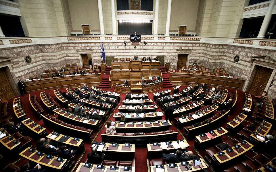 Σκηνικό σύγκρουσης στη Βουλή ενόψει της μεγάλης ύφεσης 1