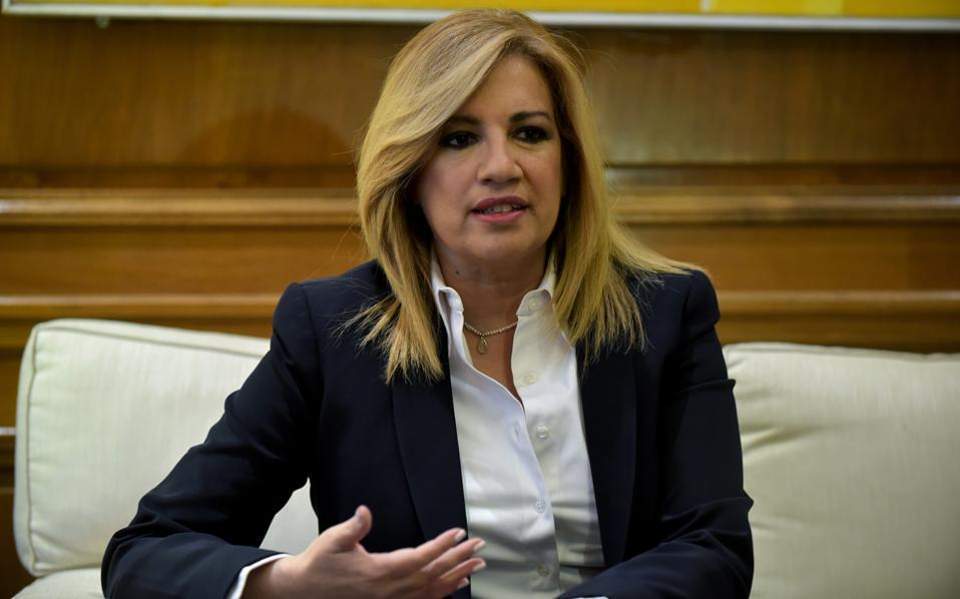 Φ. Γεννηματά: Επρεπε ήδη να είχαν συζητηθεί και επιβληθεί κυρώσεις στην Τουρκία
