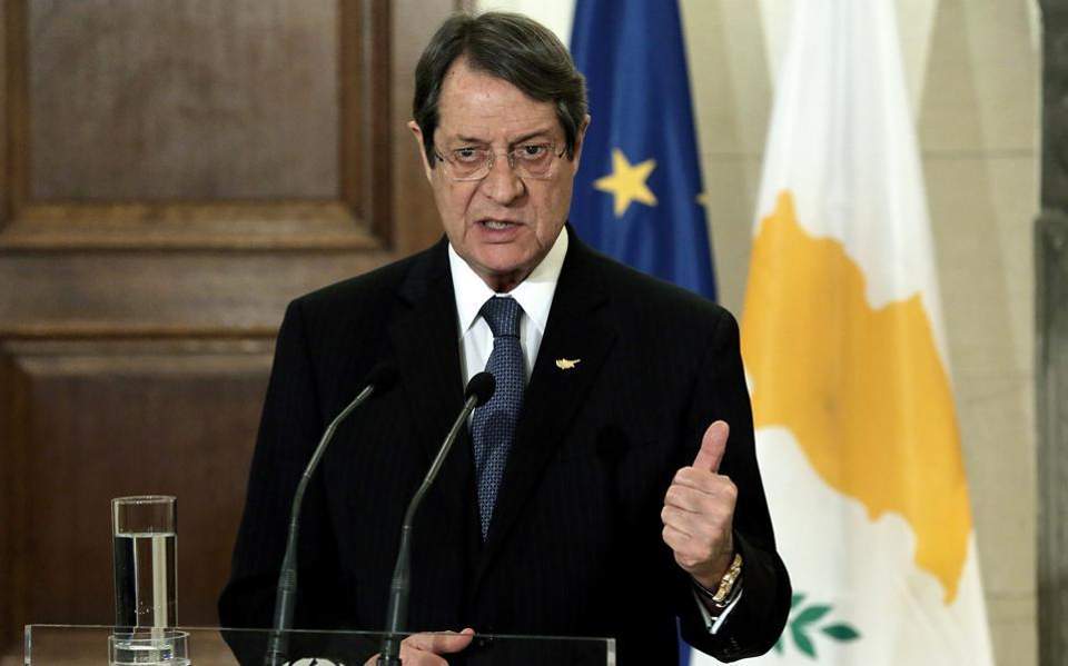Στην Αθήνα την Τρίτη ο Νίκος Αναστασιάδης