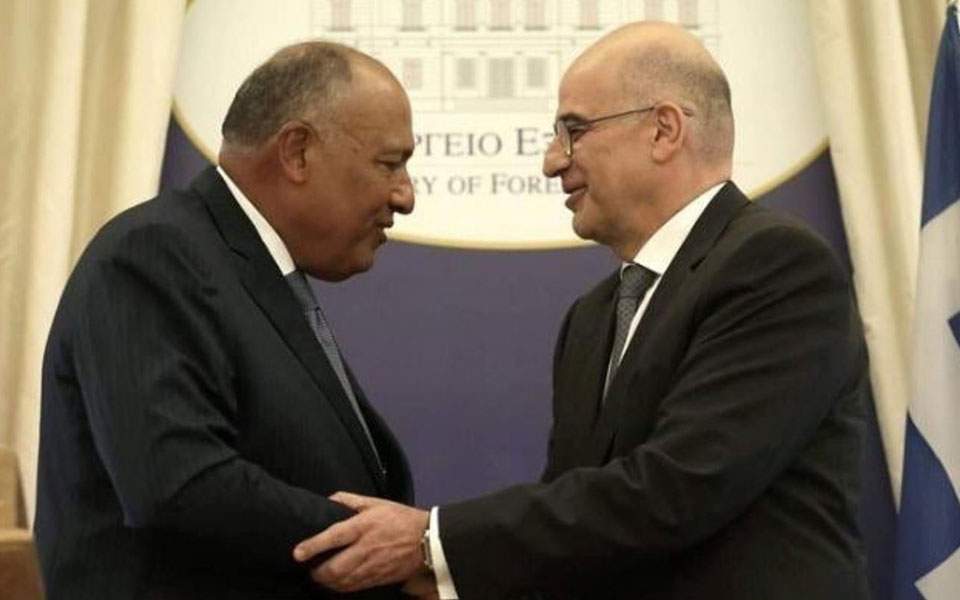 Επικοινωνία Δένδια - Σούκρι για την Ανατολική Μεσόγειο